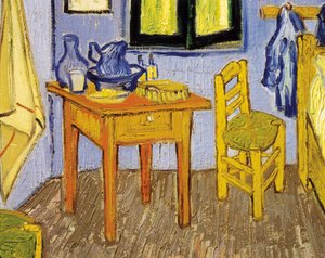 Das Zimmer von Vincent Van Gogh in Arles (Detail)