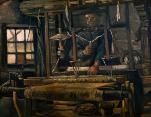 Weber am Webstuhl von Vincent van Gogh