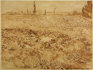 Weizenfeld von Vincent van Gogh