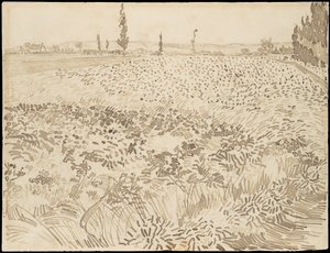 Weizenfeld von Vincent van Gogh