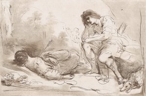 Cephalus und Procris, 1764-98 von Vincenzio Vangelisti