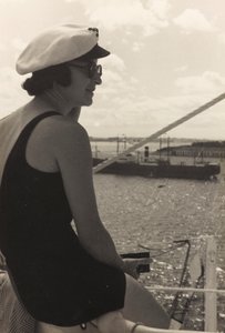 Paar an Bord des Kreuzfahrtschiffs 