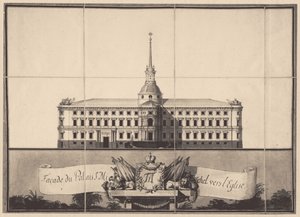 Schloss Sankt Michael in Sankt Petersburg, 1797