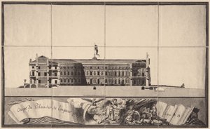 Schloss Sankt Michael in Sankt Petersburg, 1797