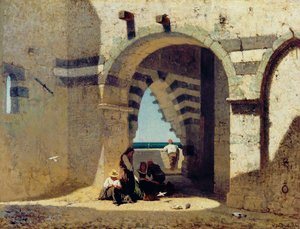 Überreste der Kirche San Pietro in Portovenere von Vincenzo Cabianca