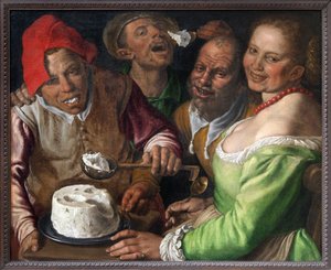 Ricotta-Esser von Vincenzo Campi