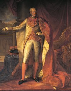 Porträt von Ferdinand I. der Beiden Sizilien (Öl auf Leinwand) von Vincenzo Camuccini