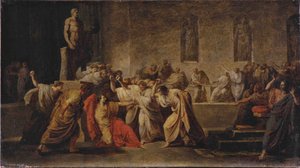Der Tod von Julius Caesar von Vincenzo Camuccini