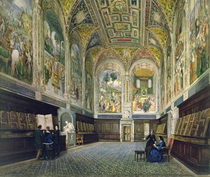 Die Piccolomini-Bibliothek, Siena