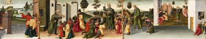 Geschichte des Heiligen Thomas der Apostel - Heiliger Thomas tauft Gundaphorus und andere Episoden, 1480-1500