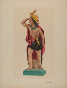 Zigarrenladen-Indianer