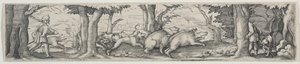 Wildschweinjagd
