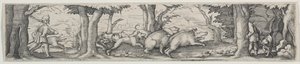 Wildschweinjagd