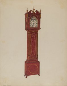 Hohe Uhr von Virginia Richards