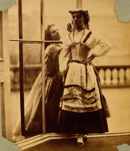 Studie eines Mädchens in Bauerntracht, ca. 1855-65 von Viscountess Hawarden