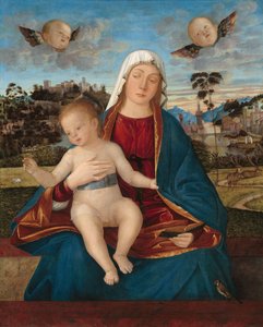 Madonna und Kind, ca. 1505-10 von Vittore Carpaccio