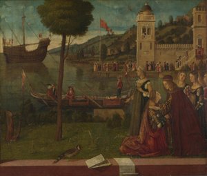 Die Abreise von Ceyx von Vittore Carpaccio