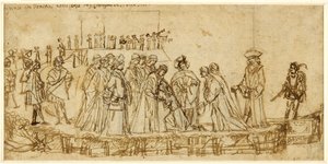 Der englische Prinz Conan verabschiedet sich von seinem Vater von Vittore Carpaccio