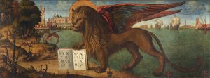 Der Löwe von San Marco, von Vittore Carpaccio (1460-1526)