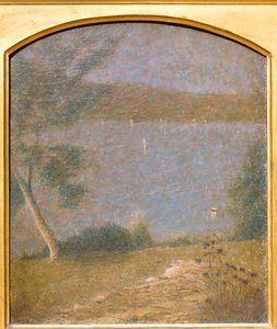 Sommer am Comer See, um 1889 von Vittore Grubicy de Dragon