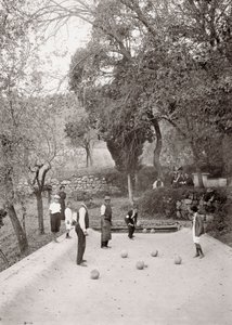 Boccia-Spiel von Vittorio Alinari