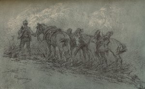 Kreidestudie von Vittorio Guaccimanni, um 1900 von Vittorio Guaccimanni