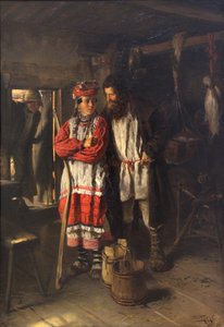 Schwiegervater, 1888 von Vladimir Egorovic Makovsky