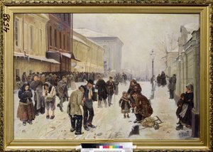 Das Nachtasyl von Vladimir Egorovic Makovsky