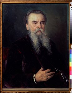 Porträt des Sammlers Ivan Tsvetkov von Vladimir Egorovic Makovsky