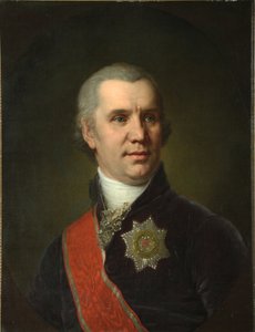 Porträt von Alexei Cyprian Rokosowski, vor 1804