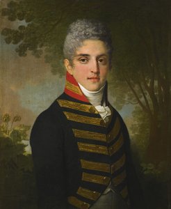 Porträt von Ardalion Petrovich Novosiltsev, 1807