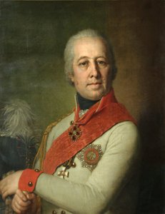 Porträt von Ivan Petrovich Dunin, 1801 von Vladimir Lukich Borovikovsky