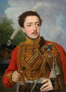 Porträt von Pavel Semyonovich Masyukov, 1817 von Vladimir Lukich Borovikovsky