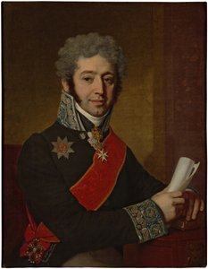 Porträt von Prinz Alexei Alexeyevich Dolgoruky 1775-1834, 1811
