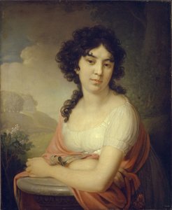 Porträt von Prinzessin Anna Petrovna Gagarina, 1801