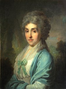 Porträt von Jekaterina Alexandrowna Nowosiltsewa, 1794