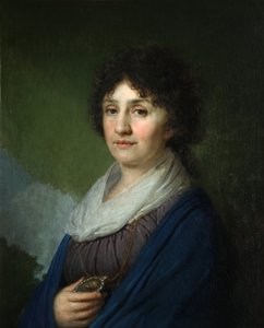 Porträt von Yekaterina Nikolayevna Davydova, 1795-1796 von Vladimir Lukich Borovikovsky