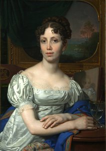 Porträt von Jekaterina Wladimirowna Rodzyanko, 1821 von Vladimir Lukich Borovikovsky