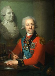 Porträt von Baron Alexei Wassiljew, 1800 von Vladimir Lukich Borovikovsky