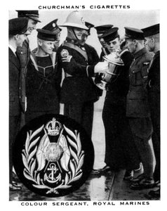 Farbsergeant, Royal Marines, 1937