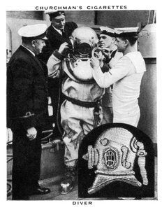 Taucher, 1937 von WA and AC Churchman