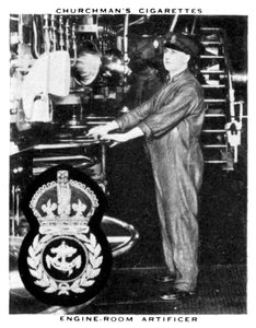 Maschinenraum-Handwerker, 1937 von WA and AC Churchman
