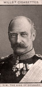 Seine Majestät der König von Dänemark von WD and HO Wills