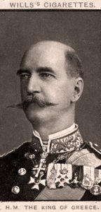 König von Griechenland, 1908 von WD and HO Wills