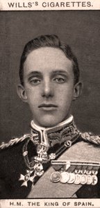 Seine Majestät der König von Spanien von WD and HO Wills