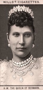 I.M. Die Königin von Dänemark, 1908 von WD and HO Wills