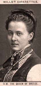 I.M. Die Königin von Griechenland, 1908 von WD and HO Wills