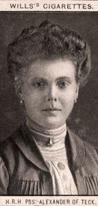 H.R.H, PSS. Alexander von Teck, 1908 von WD and HO Wills
