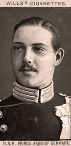 Prinz Aage von Dänemark, 1908 von WD and HO Wills