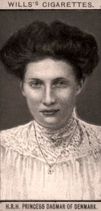 Ihre Königliche Hoheit Prinzessin Dagmar von Dänemark, 1908 von WD and HO Wills